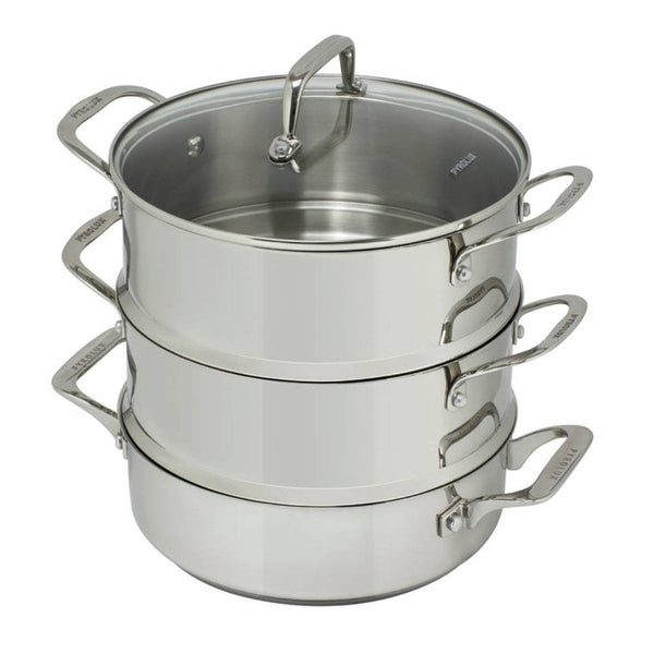 Pyrolux Pyrosteel Steamer Set - 24cm Pyrolux