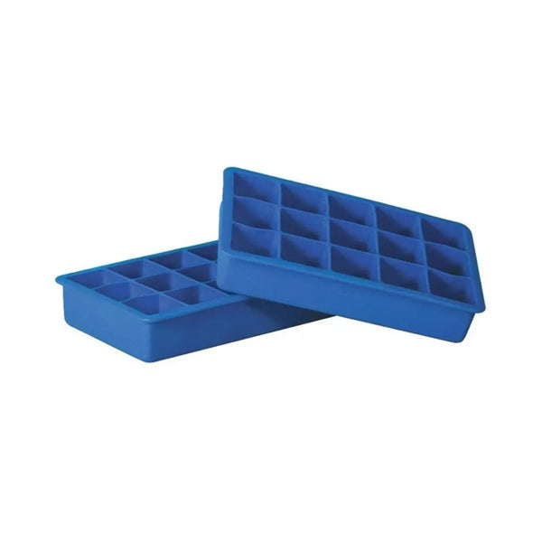 Avanti Silicone King Blue Ice Cube Tray - 15 Cup - Set of 2 Avanti