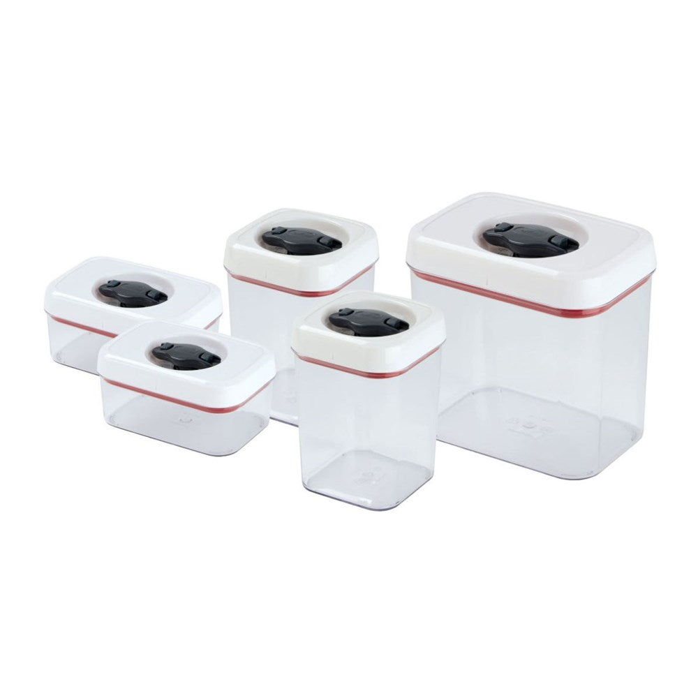 Zyliss Twist and Seal Containers Set - 5 Piece
