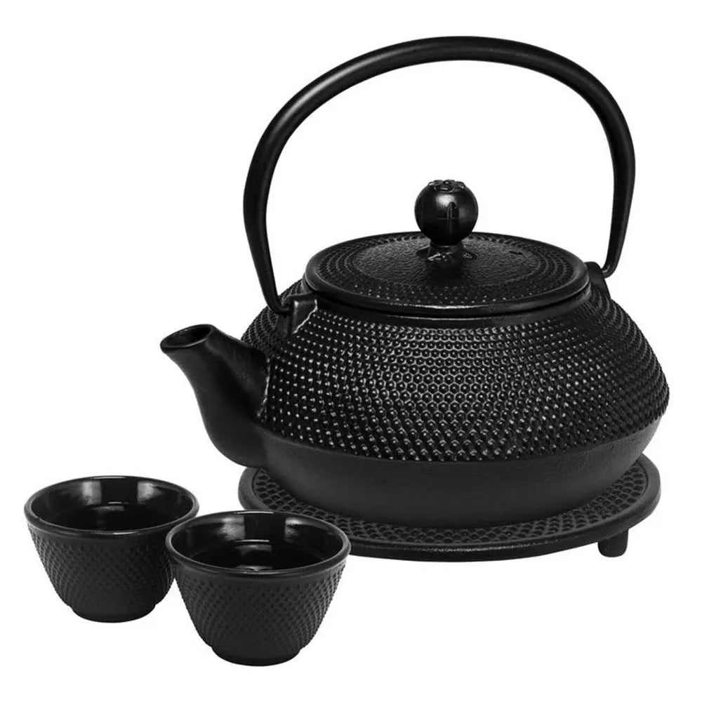 Avanti Hobnail Cast Iron Teapot Set Avanti