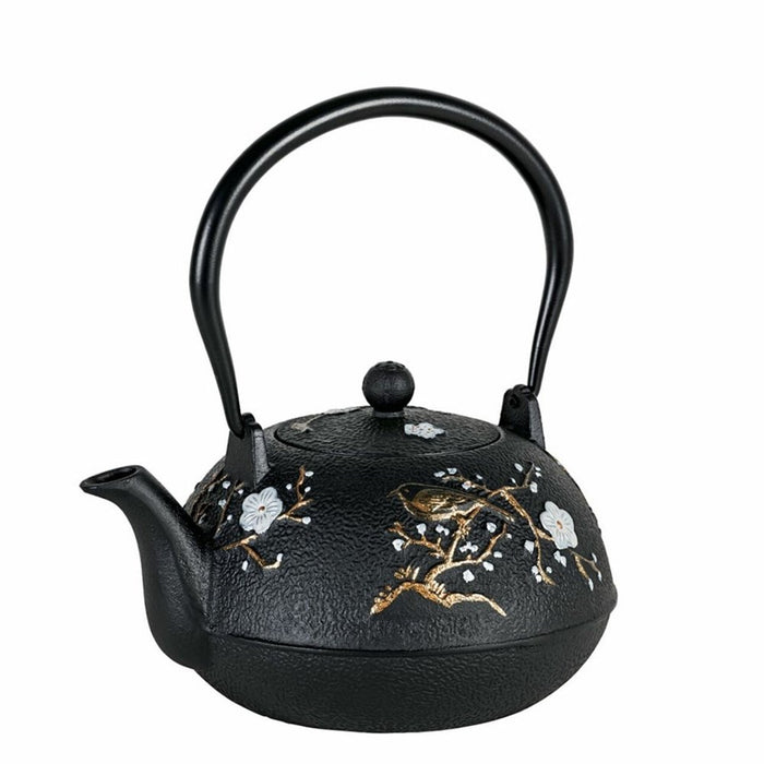 Avanti Cherry Blossom Cast Iron Teapot - 1.1L