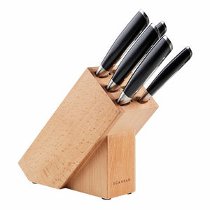 Scanpan Classic Knife Block Set - 6 Piece Scanpan