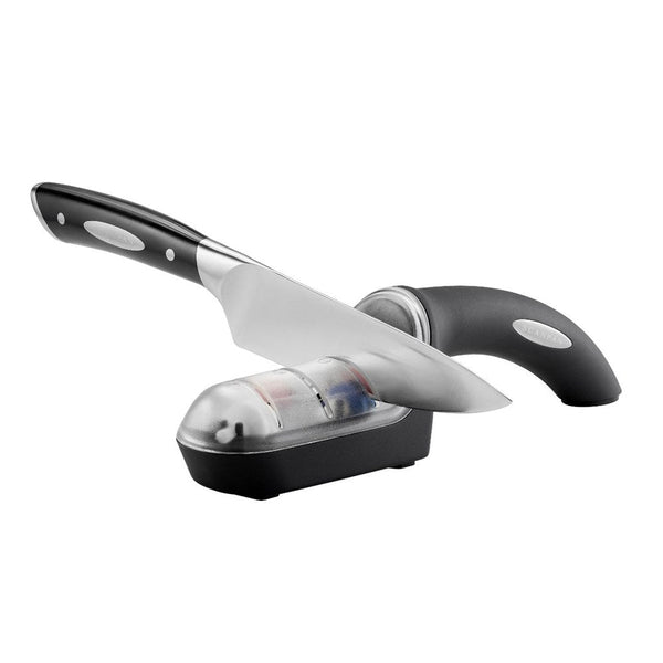 Scanpan Classic 20cm Chefs Knife and Sharpener Set Scanpan