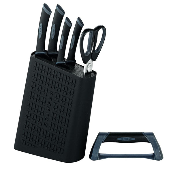 Scanpan Spectrum Uni Knife Block Set - 6 Piece Scanpan