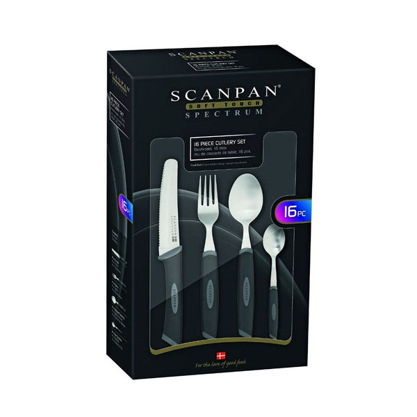 Scanpan Spectrum Cutlery Set - 16 Piece Scanpan
