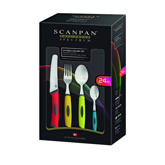 Scanpan Spectrum Cutlery Set - 24 Piece
