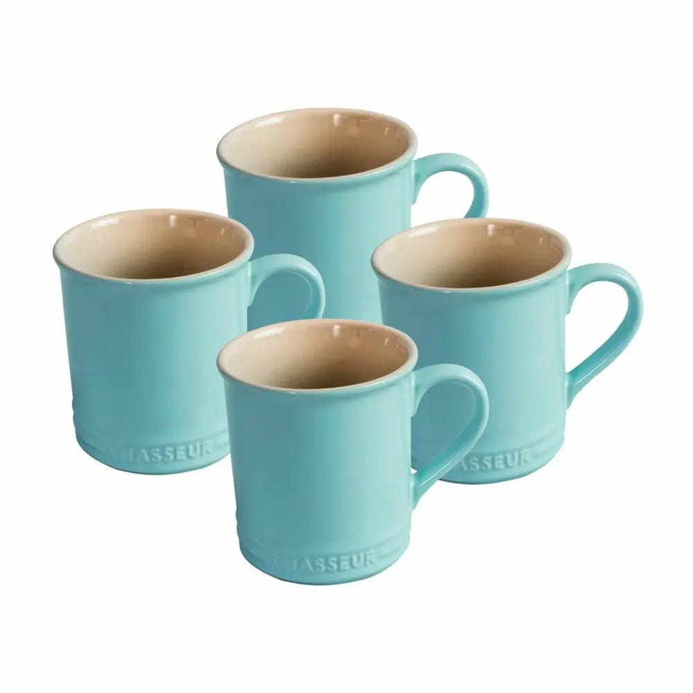 Chasseur La Cuisson Stoneware Mug Set - 4 Piece