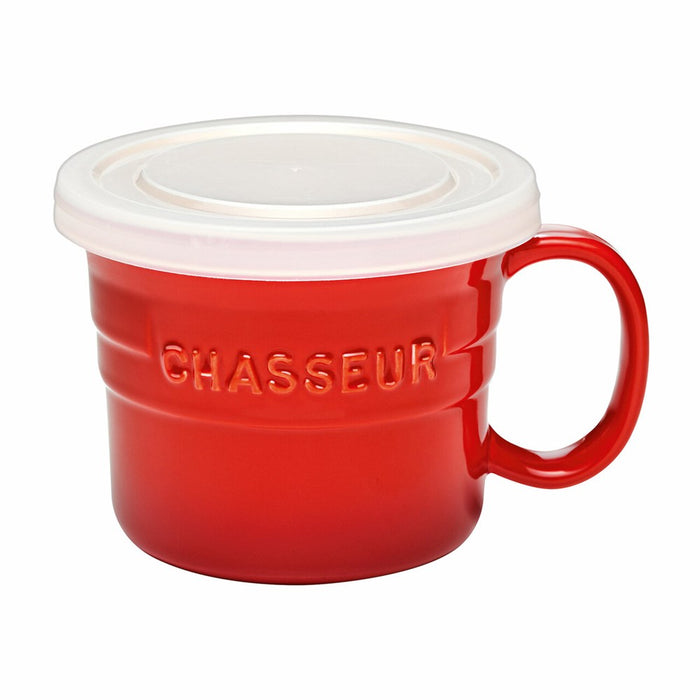 Chasseur La Cuisson Stoneware Soup Mug with Lid - 500ml
