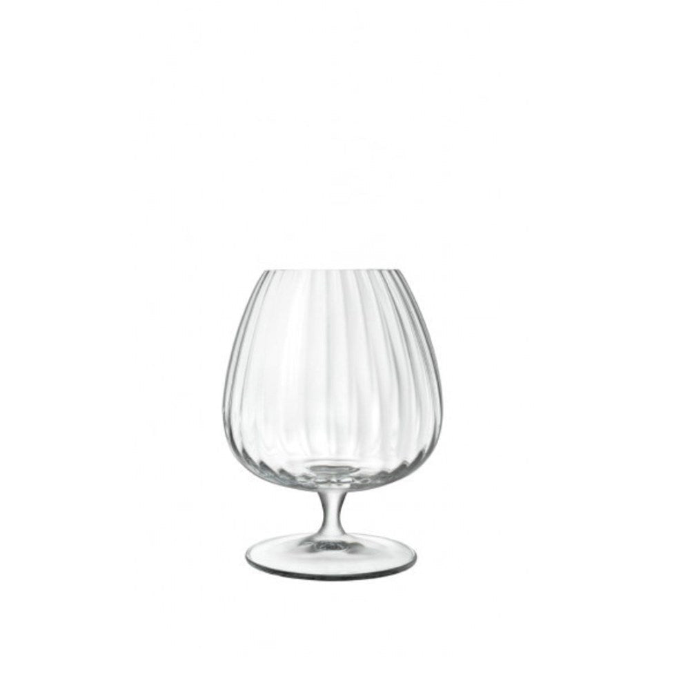 Luigi Bormioli Optica Cognac Glass 465ml - Set 4 Luigi Bormioli