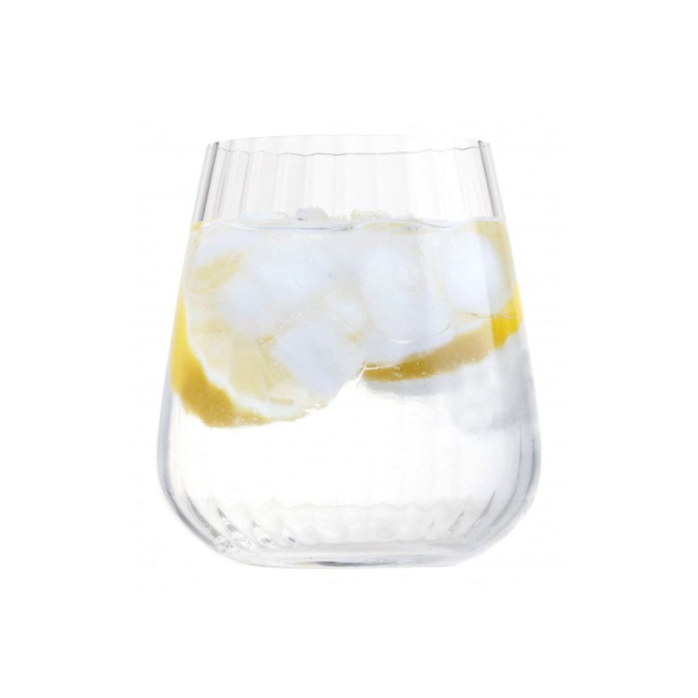 Luigi Bormioli Optica Stemless Wine Glass 450ml - Set 4 Luigi Bormioli