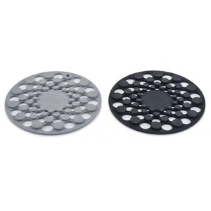 Joseph Joseph Spot-On Set of 2 Silicone Trivets (Round) - Grey Joseph Joseph