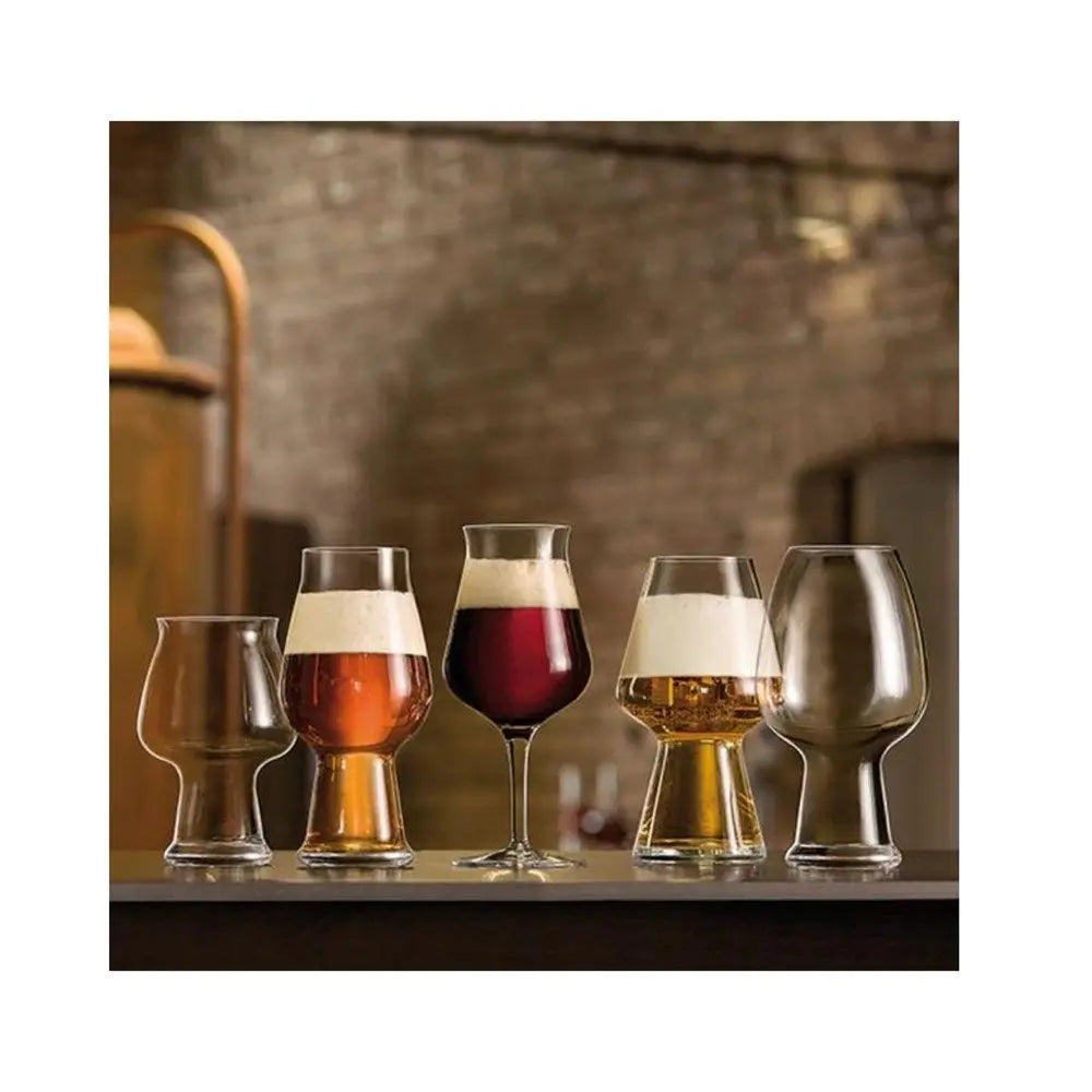 Luigi Bormioli Birrateque Seasonal Beer Glasses 750ml - Set of 2 Luigi Bormioli
