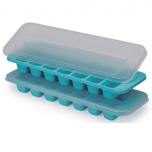 Silicone Extra Large Ice Cube Trays, 2 Trays, 6 Cubes per Tray Red Blue  Perfect Gift for Summer G&t Homemade Butter Square Icecream Baking 