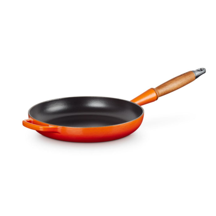 Le Creuset Signature Cast Iron Frypan with Wooden Handle - 24cm
