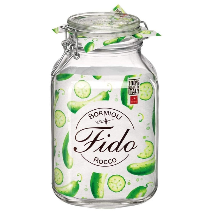 Bormioli Rocco Fido Cliptop Jar - 3 Litre