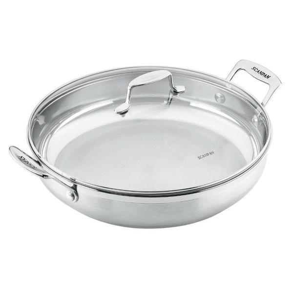 Scanpan Impact Chef Pan with Lid - 32cm Scanpan