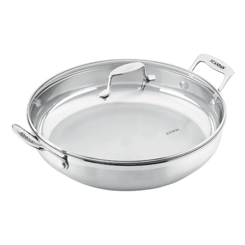 Scanpan Impact Chef Pan with Lid - 32cm Scanpan
