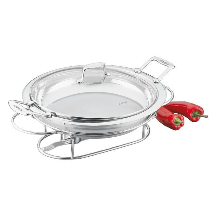 Scanpan Impact Chafing Set with Lid - 28cm