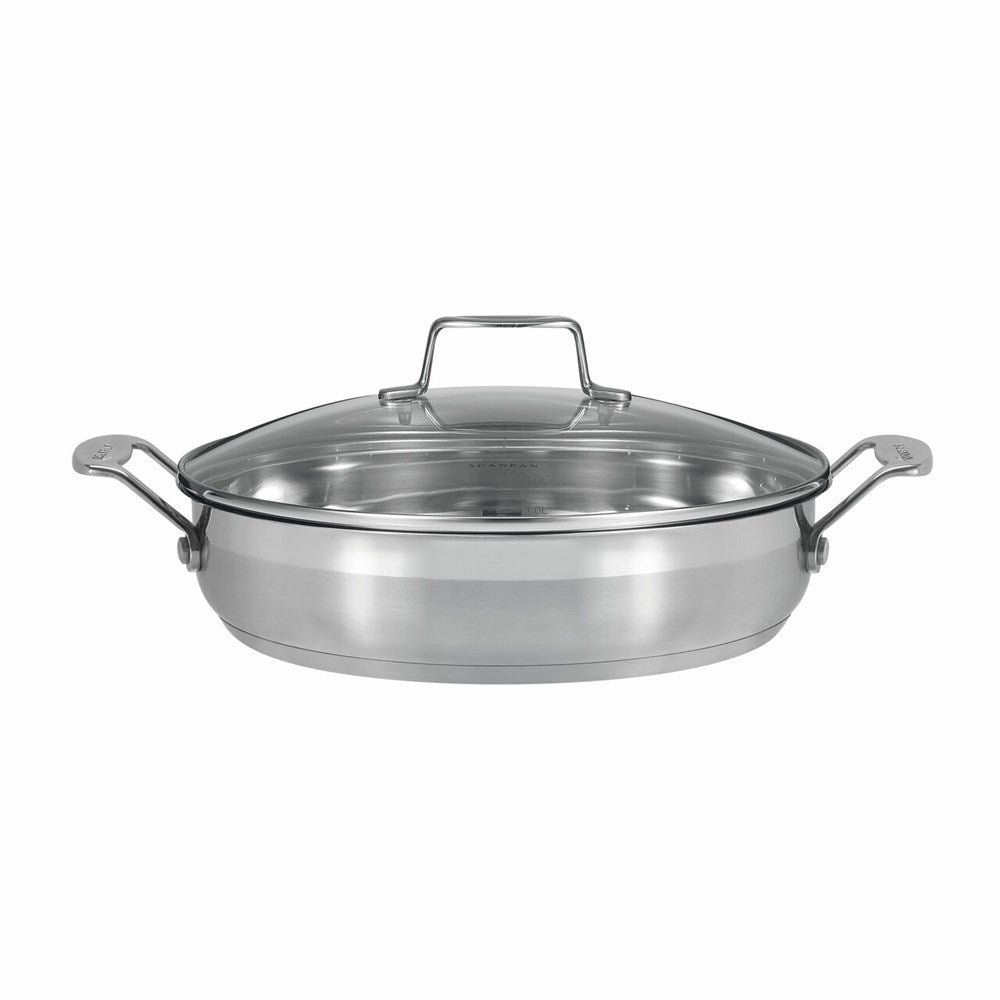Scanpan Impact Chef Pan with Lid - 28cm - Home Essentials
