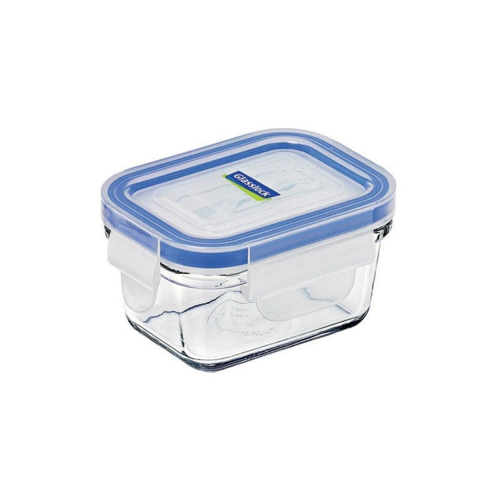 Glasslock Rectangle Tempered Glass Food Container - 180ml