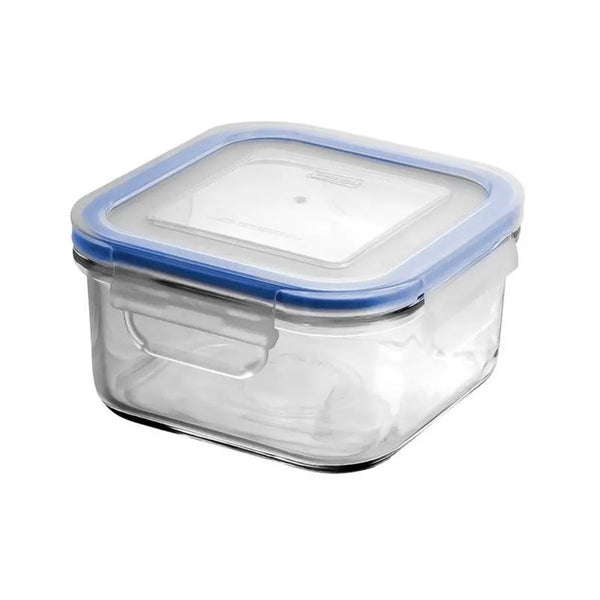 Glasslock Square Tempered Glass Food Container - 480ml Glasslock