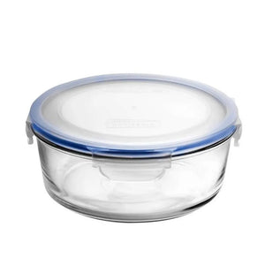 Glasslock Round Tempered Glass Food Container - 2000ml Glasslock