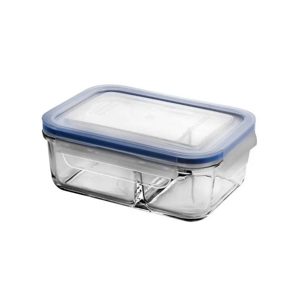 Glasslock Duo Tempered Glass Food Container - 670ml Glasslock
