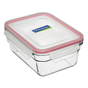 Glasslock Oven Safe Rectangle Food Container - 970ml Glasslock
