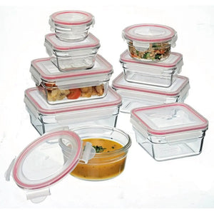 Glasslock Oven Safe Container Set - 9 Piece Glasslock