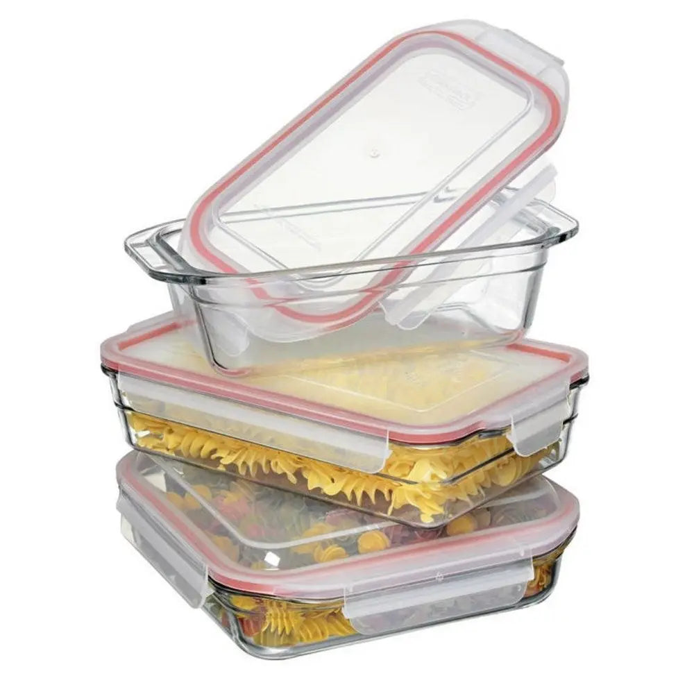 Glasslock Oven Safe Bakeware Set - 3 Piece