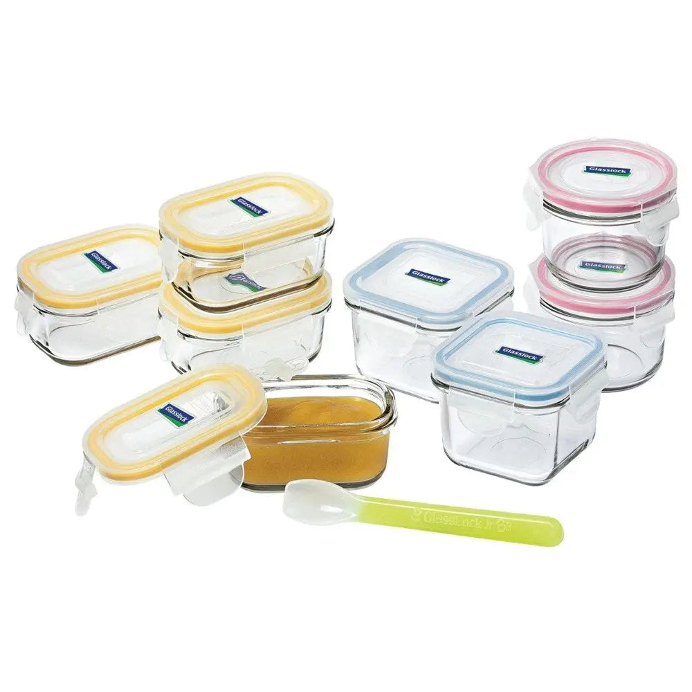 Glasslock Baby Food Container Set - 9 Piece Glasslock