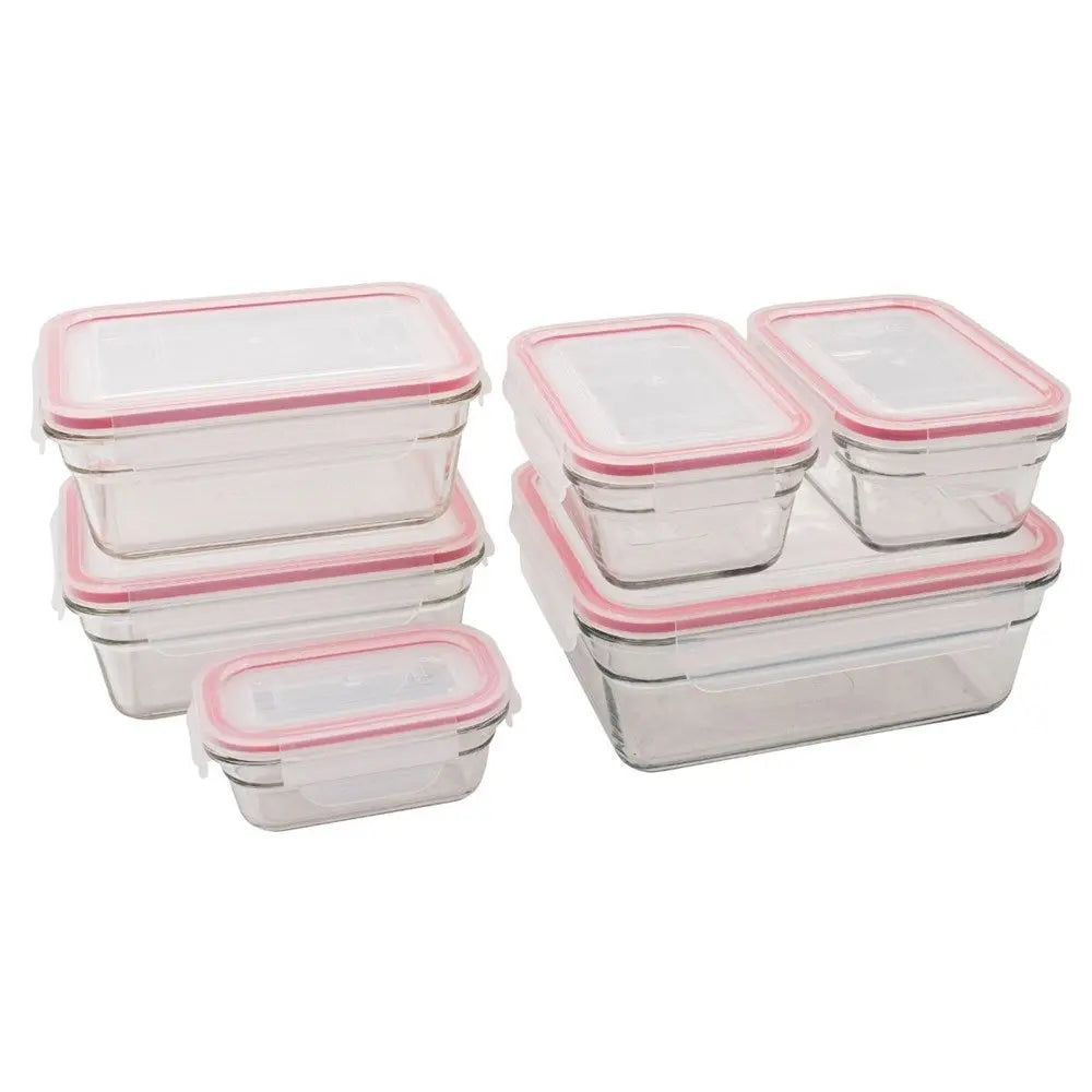 Glasslock Oven Safe Container Set - 6 Piece