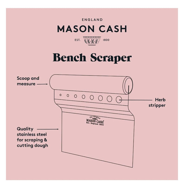 Mason Cash Innovative Kitchen Bench Scraper - Home Essentials