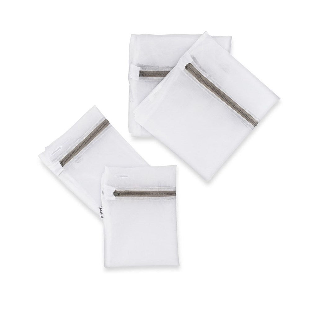 Full Circle Mesh Laundry Bags set of 4 - Grey Full Circle