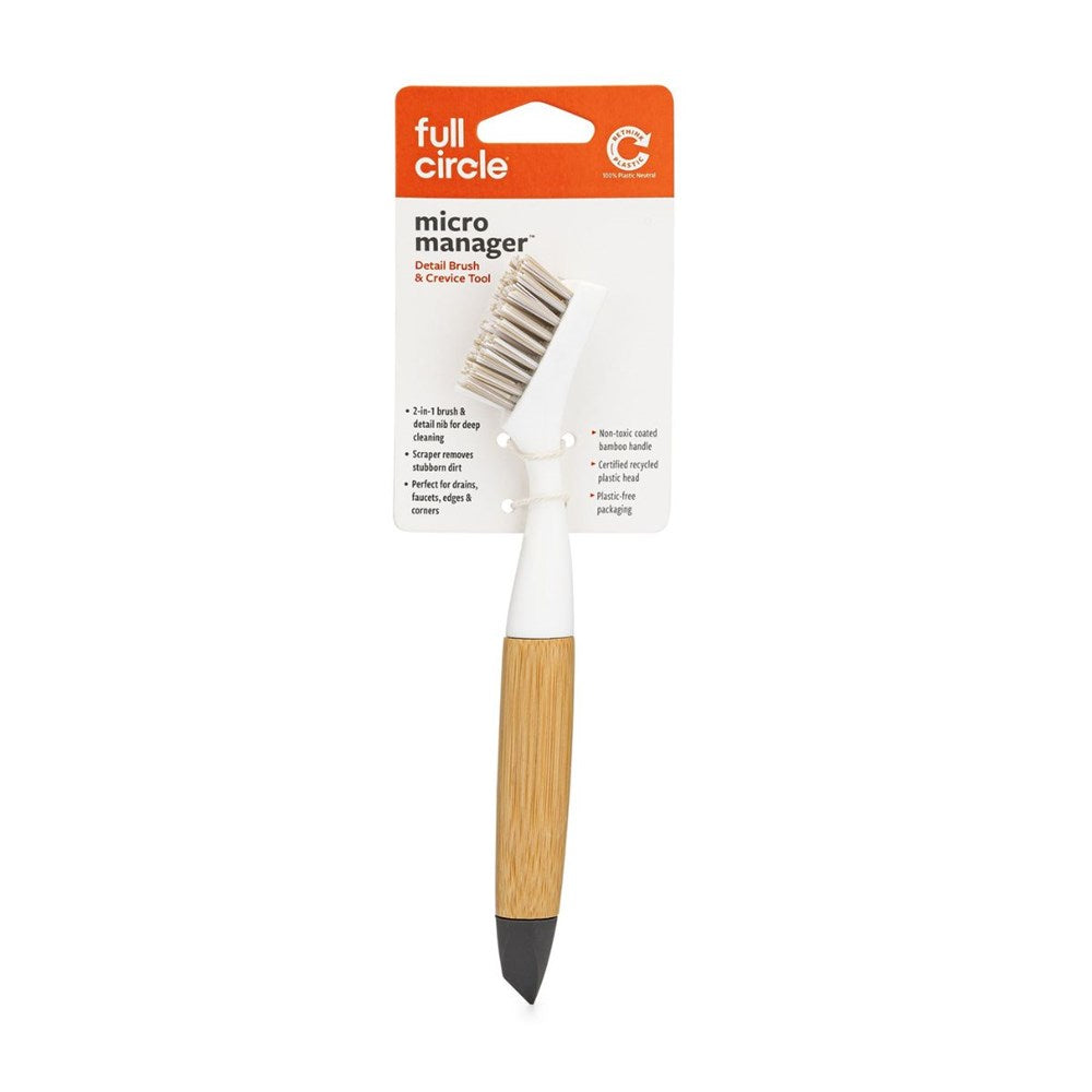 Full Circle Micro Manager Crevice Tool - White Full Circle