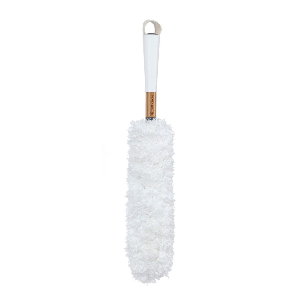 Full Circle Dust Whisperer Microfibre Duster - White Full Circle