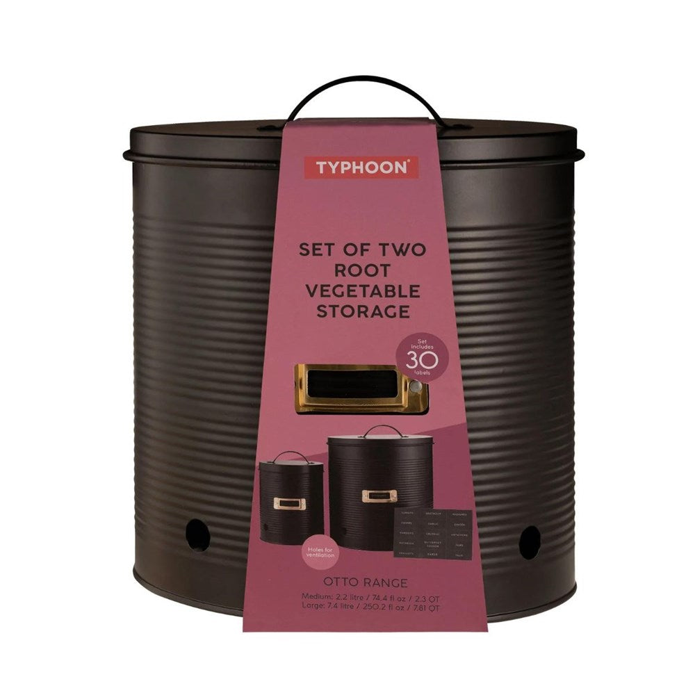 Typhoon Living Otto Root Vegetable Storage Containers - Set of 2 Typhoon