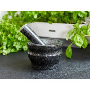Cole & Mason Black Granite Mortar & Pestle - 14cm Cole & Mason