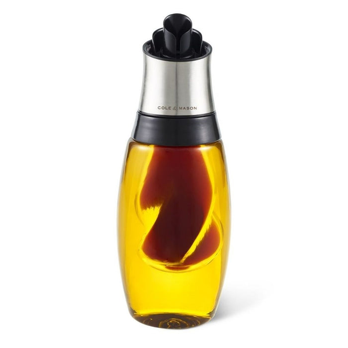 Cole & Mason Oil & Vinegar Duo Pourer - 22cm