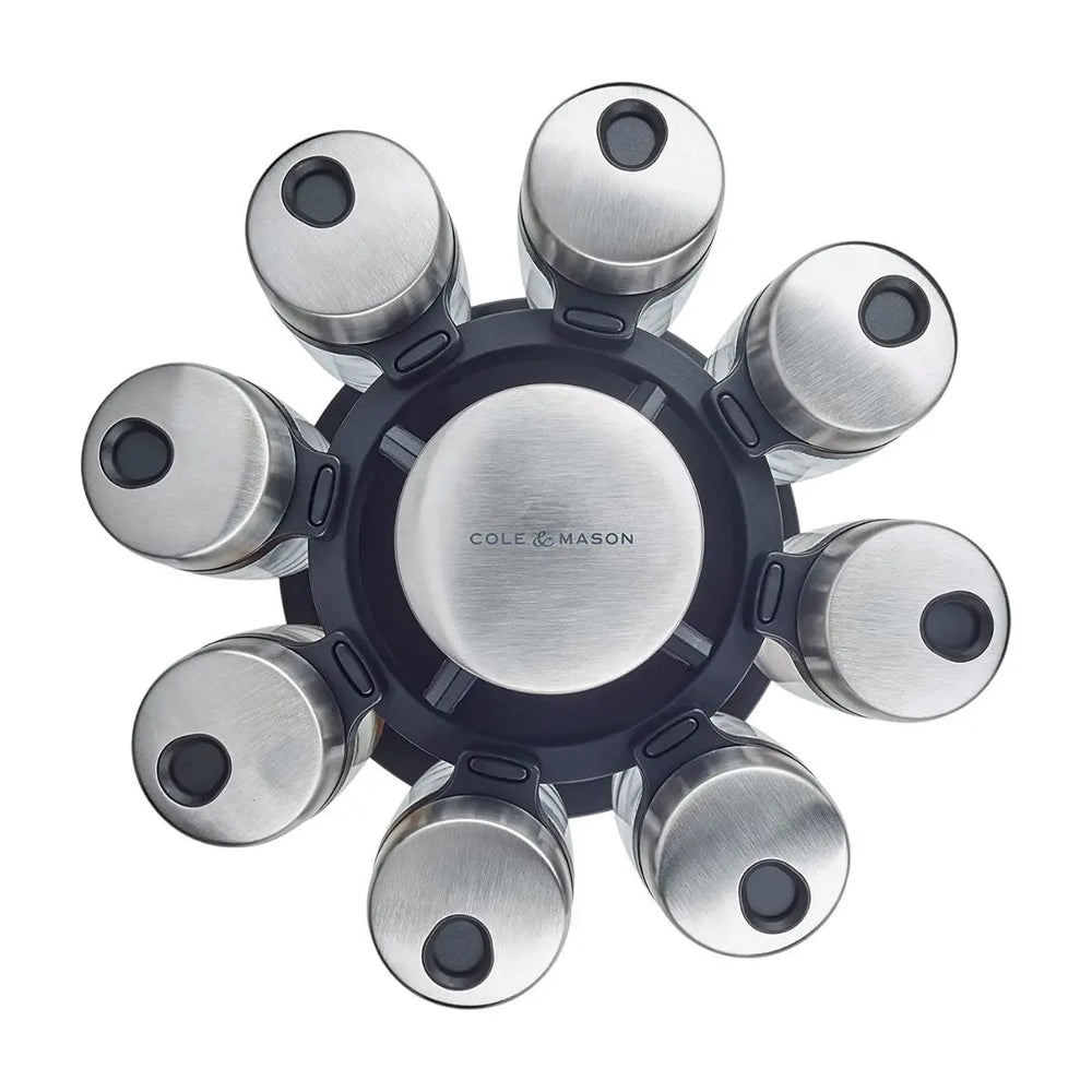 Cole & Mason Herb & Spice Carousel - 8 Jars