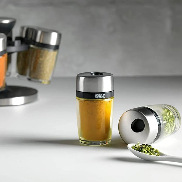 Cole & Mason Herb & Spice Carousel - 8 Jars