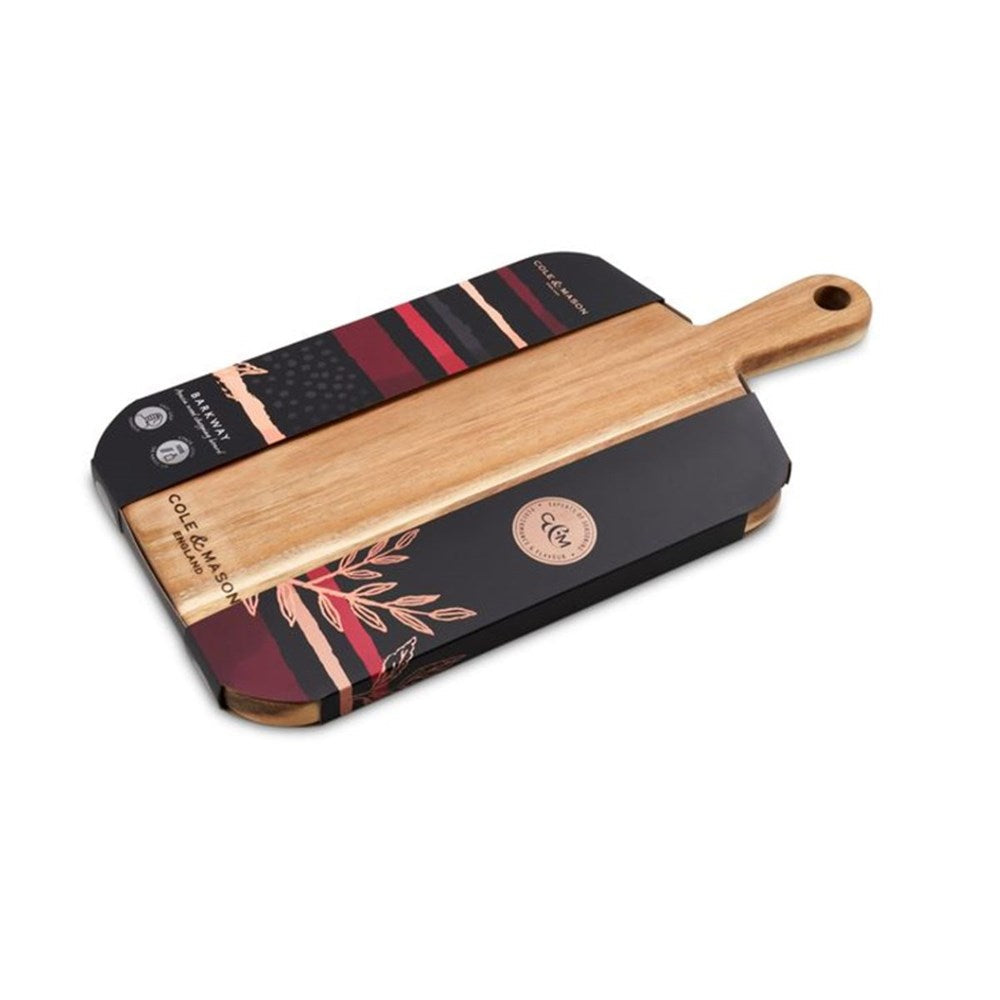 Cole & Mason Barkway Acacia Small Board with Handle Cole & Mason