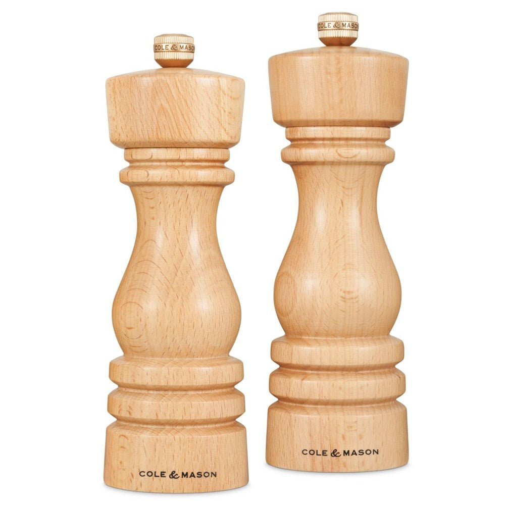 Cole & Mason London Mills Natural Beech Gift Set - 18cm Cole & Mason