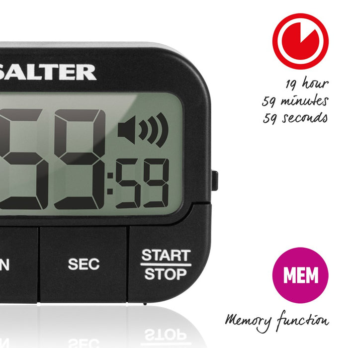 Salter Contour Digital Compact Kitchen Timer