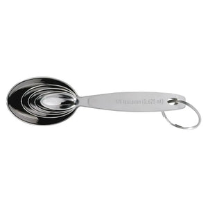 Cuisipro Stainless Steel Measuring Spoons - Set of 5 - Home Essentials