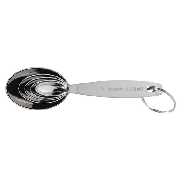 Cuisipro Stainless Steel Measuring Spoons - Set of 5 - Home Essentials