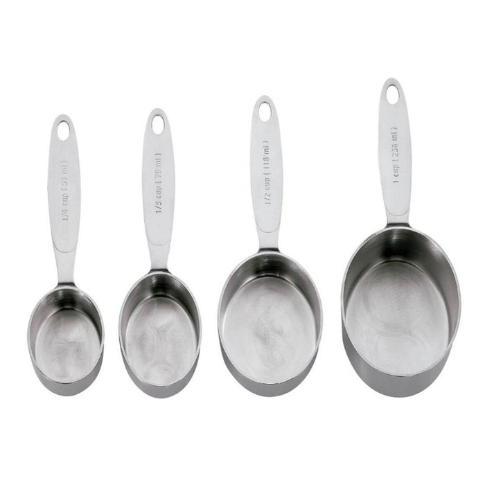Cuisipro Stainless Steel Measuring Cups - Set of 4