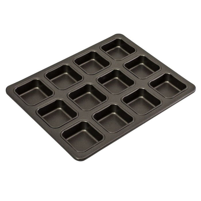 Bakemaster Non-Stick Brownie Pan - 12 Cup