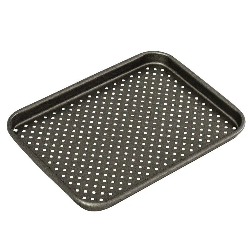 Bakemaster Non-Stick Perfect Crust Baking Tray - 24cm x 18cm Bakemaster