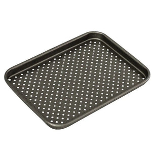 Bakemaster Non-Stick Perfect Crust Baking Tray - 24cm x 18cm Bakemaster